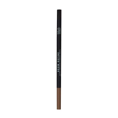 MUA Brow Define - Micro Eyebrow Pencil - Mid Brown