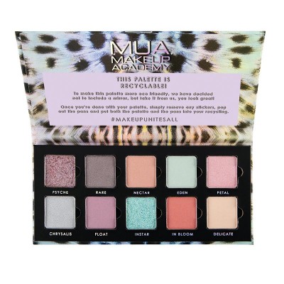 MUA Metamorphosis 10 Shade Eyeshadow Palette