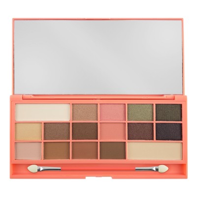 REVOLUTION I Heart Chocolate Shadow Palette - Chocolate and Peaches Palette